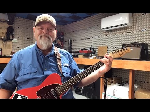 Guitar Gavel Lick Of The Week with Keith Amyx - Pedal steel thingy over G