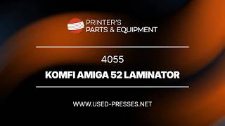 Komfi Amiga 52 Laminator video