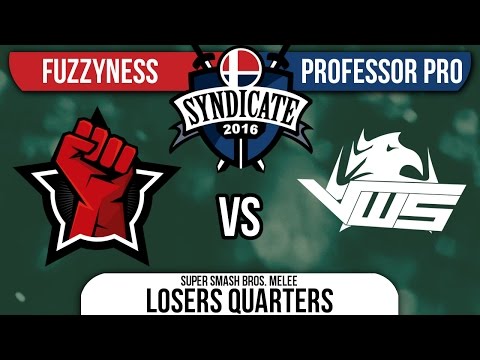 Syndicate - Revo | Fuzzyness (Fox) Vs. VwS | Professor Pro (Fox) - Losers Quarters - Melee