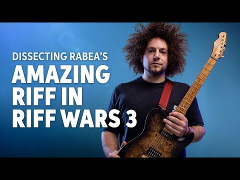 Rabea Massaad Breaks Down His Third Riff from Riff Wars 3 | Guitar Lesson
