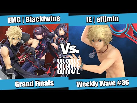 Weekly Wave #36 Grand Finals - EMG | Blacktwins (Aegis, Cloud) vs IE | elijmin (Shulk)