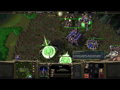 Warcraft 3 Undead vs Nightelf 1on1 | Full WC3 Gameplay