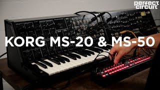 Video thumbnail for Vintage Korg MS-20 & MS-50 Synthesizer Jam by Perfect Circuit