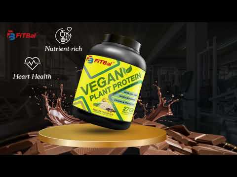 Chocolate vegan plant protein, 1 kg