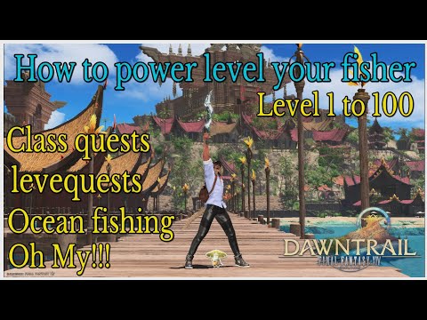 How to power level your fisher Level 1 to 100