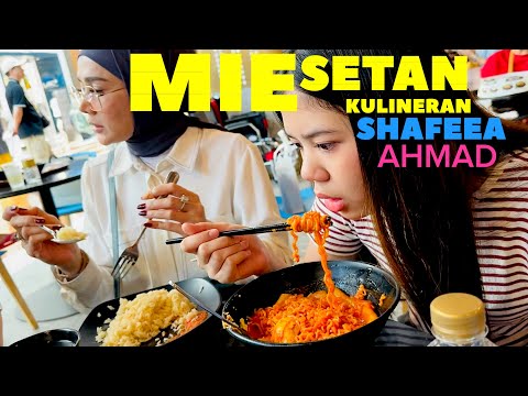 AHMAD DHANI TEMANI SHAFEEA AHMAD KULINERAN DAN HUNTING BAJU SAAT LIBUR & TIDAK KONSER