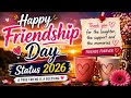 Happy Friendship Day Status 2026 ️ Happy Friendship Day Status Heart Touching Friendship Message