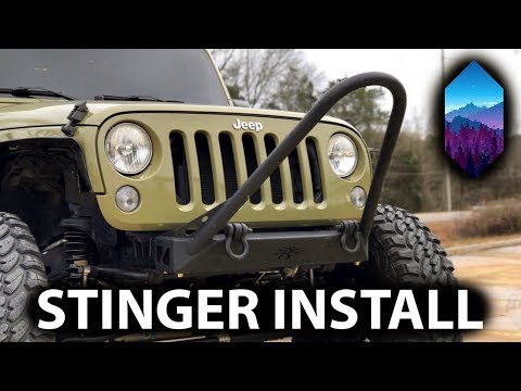 Warden JKU |  Poison Spyder Comp Stinger Bumper Install