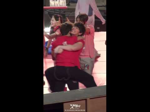 120508  2PM Chansung & Wooyoung Moment @ God of Victory Cam 2