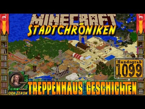 Minecraft #1099 -Stadtchroniken- Treppenhaus Geschichten [HD+Deutsch]