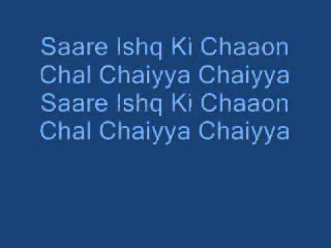 Sharuhk Khan-Chaiyya Chaiyya-Lyrics