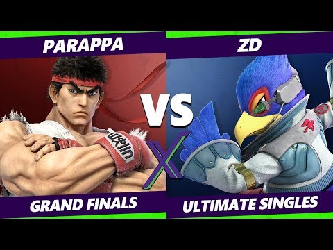 Smash Ultimate Tournament - Parappa (Ryu) Vs. ZD (Falco, Incineroar, Fox) S@X 285 SSBU Grand Finals
