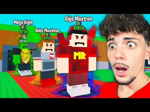 HO POTENZIATO IL MIO BRAINROT PERSONALE E QUELLO DEI MIEI AMICI su ROBLOX STEAL A BRAINROT!