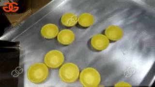 High Efficiency Egg Tart Making Machine|Egg Tart Shell Machine Video