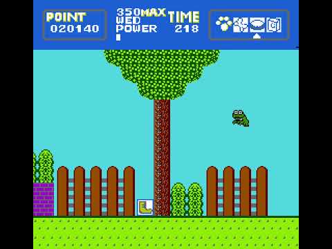 A Week of Garfield Minus Garfield (NES / Famicom) Gameplay