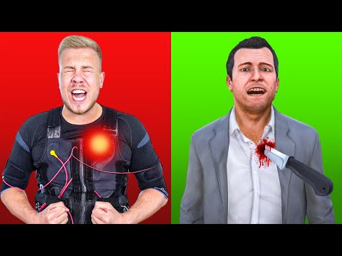 GTA 5 ABER ICH spüre ECHTE SCHMERZEN.. (Elektro Anzug)