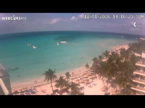 Isla Mujeres, Quintana Roo Pueblo Mágico En Vivo | Vista Panorámica de Playa Norte