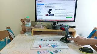 รีวิว สาธิต ทดสอบ Zebra DS2278 barcode scanner เครื่องอ่านบาร์โค้ดไร้สาย