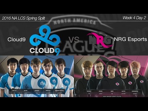 2016 NA LCS Spring Week 4 Day 2 [ Cloud9 vs NRG Esports ] 160208