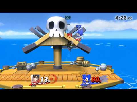 Bayo vs Sonic Battle Overseas