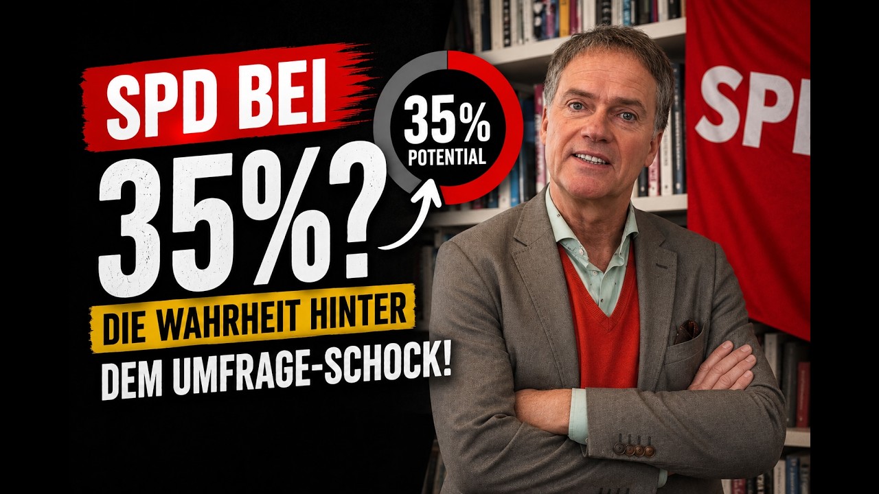 SPD bei 35%? Die Wahrheit hinter dem Umfrage-Schock!