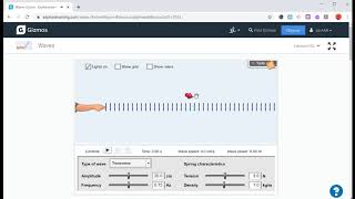 Instructions for Waves Gizmo