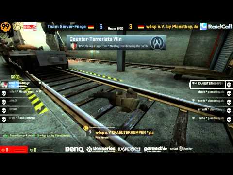 w4sp vs. ServerForge | Spieltag 7, EPS Summer 2013 | de_train