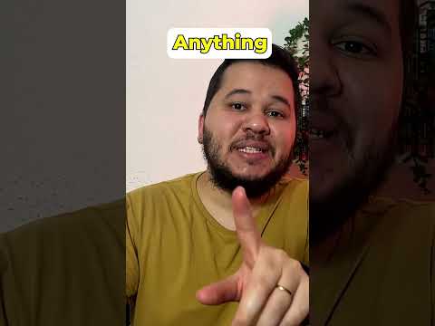 SOMETHING, ANYTHING E NOTHING! Quando usar cada um desses? #dicasdeingles #aprendizado #idiomas