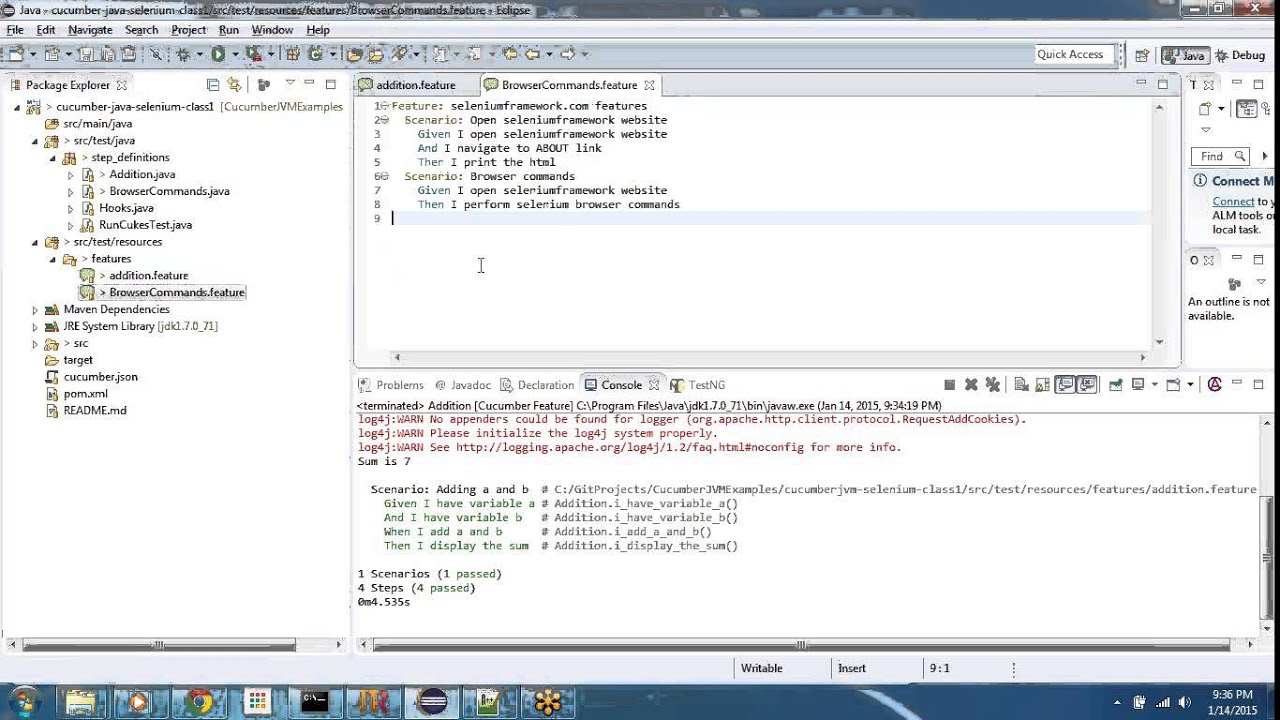 cjvm selenium java browser commands(seleniumframework.com)