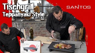 Tischgrill Teppanyaki Style von Abien | Tischgrillen mit Elektrogrill