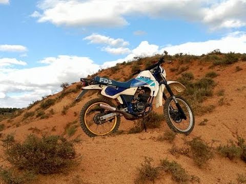 moto ciclomotor Derbi FDS trucada París Dakar