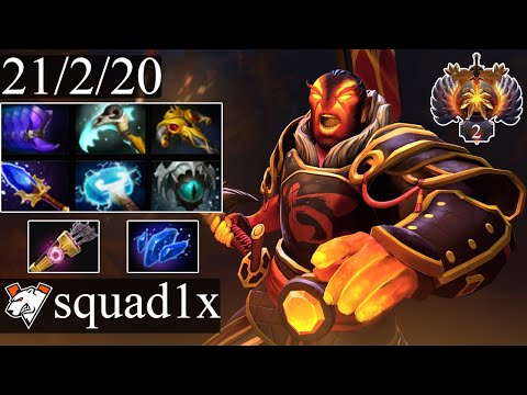 VP.squad1x - Ember Spirit | Midlane Gameplay Dota 2 Patch 7.32e