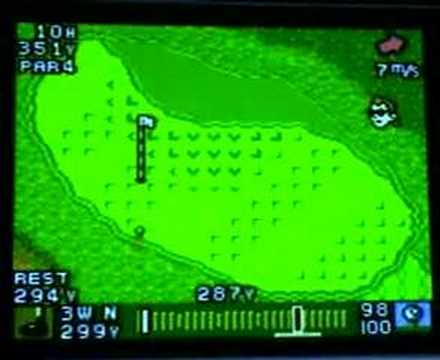 konami golf game boy