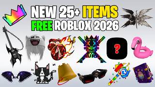 HURRY! GET 25 FREE ITEMS & MESSY HAIR (ROBLOX EVENTS 2026)
