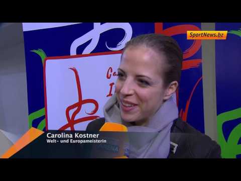 Carolina Kostner glänzt in Neumarkt
