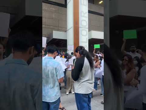 শিক্ষামন্ত্রীর পদত্যাগের দাবিতে, সোনম ওয়াংচুখের ওপর পুলিশি হামলার প্রতিবাদে কানাডায় বিক্ষোভ।