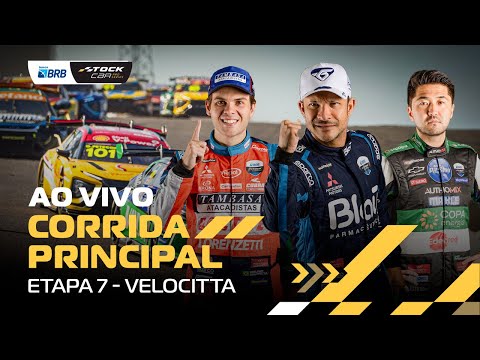 STOCK CAR BRB 2025 AO VIVO | 7ª ETAPA - CORRIDA PRINCIPAL | VELOCITTA - MOGI GUAÇU, SP