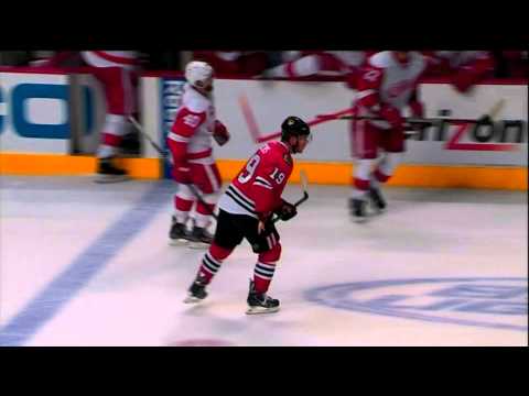 Jonathan Toews vs Henrik Zetterberg Game 2  May 18 2013