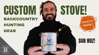Custom Backcountry Stove - SUB 8 OUNCES!