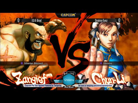 USFIV: Snake Eyez vs EG K-Brad - TFC 2014 - Capcom Pro Tour Top 16