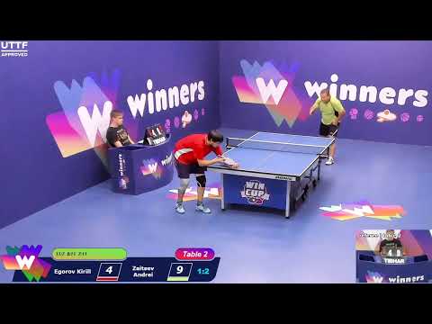 WINners CUP table 2  15.09  Egorov Kirill - Zaitsev Andrei 12:30