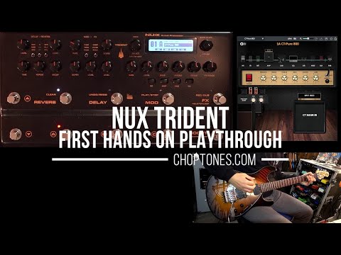 Гітарний процесор ефектів NUX TRIDENT NME-5