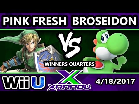 S@X 198 - VGBC | Pink Fresh (Link) Vs. Broseidon (Yoshi) - SSB4 Winners Quarters - Smash Wii U