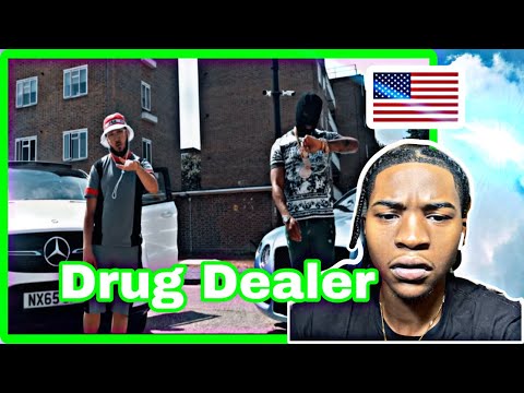 American REACTS To C Montana - Drug Dealer Ft Ay Em | Link Up TV