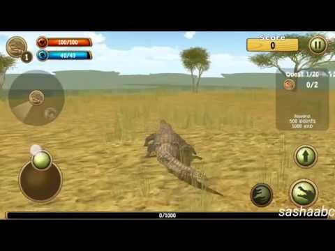 wild crocodile simulator обзор игры андроид game rewiew android.