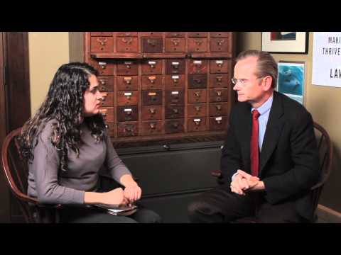 FSTV talks campaign finance reform with Lawrence Lessig