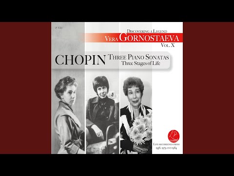 Piano Sonata No. 1 in C Minor, Op. 4: I. Allegro maestoso (Live)