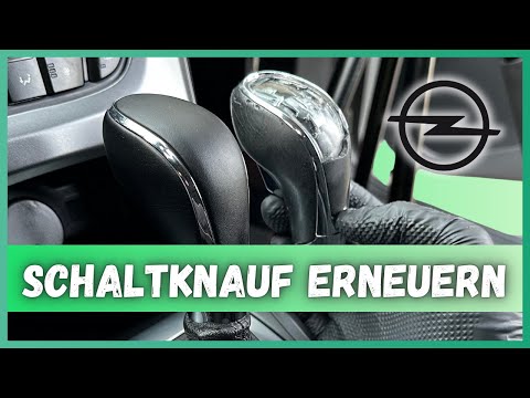 Replacing the gear knob for an Opel Astra J automatic transmission