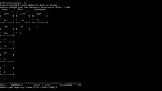 Python | Program Konversi Desimal Ke Biner,Oktal,Hexa