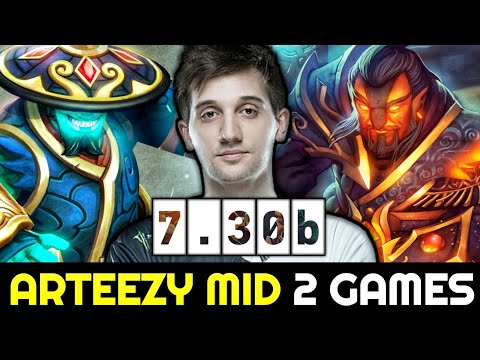 ARTEEZY trying 7.30 Mid Storm Spirit & Ember Spirit